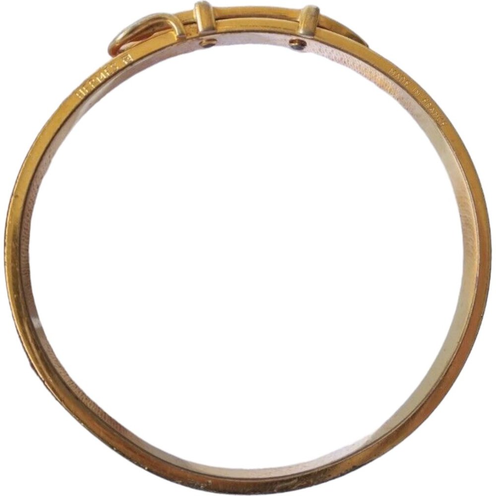 978249M Hermes Bracelet Bangle Orange - Picture 6 of 14